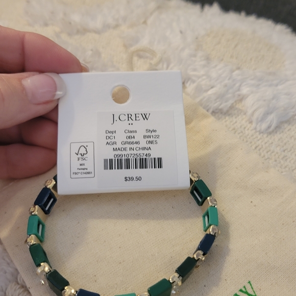 Jcrew solid and stones stretch bracelet - Picture 7 of 7